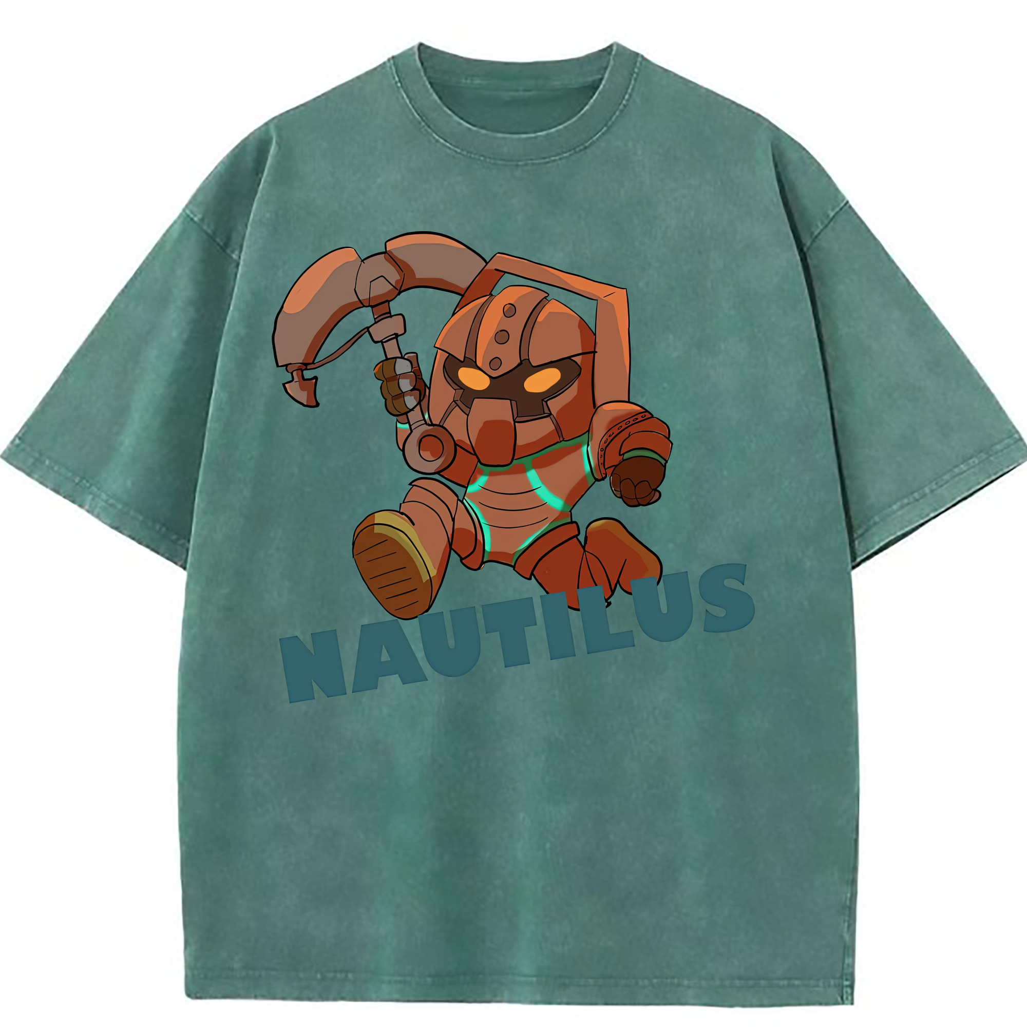 （画像用） リーグ・オブ・レジェンド League of Legends LOL 綿100% ヴィンテージ風 半袖Tシャツ（フロントプリント）